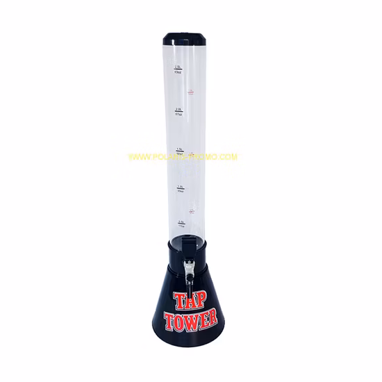 Venda quente 5l barril de madeira dispensador de cerveja torre de cerveja para uísque cerveja suco de frutas