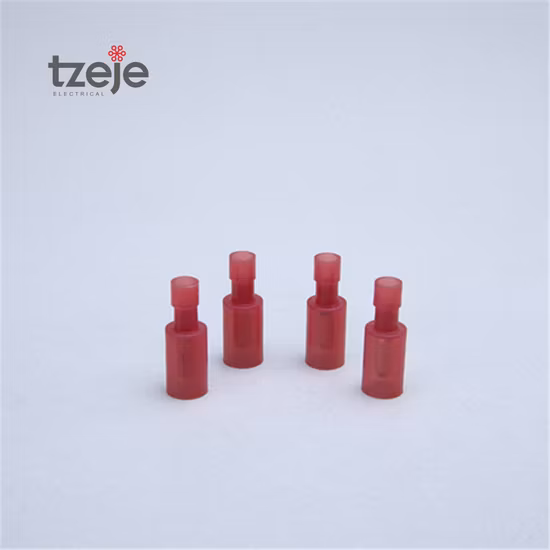 Desconexão rápida terminal de nylon completo da isolação do friso de bronze da bala de Frfny